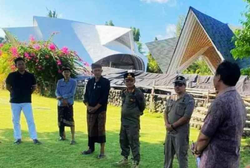 Ilustrasi vila-vila di Dencarik, Buleleng. (dok.satpol PP Buleleng)