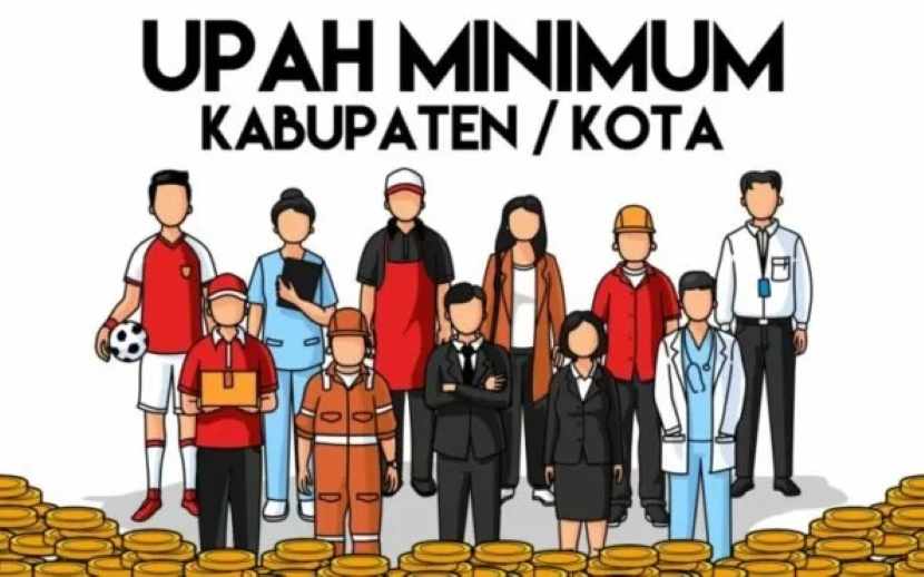 ilustrasi upah minimum Jawa Pos.com-Dimas Pradipta