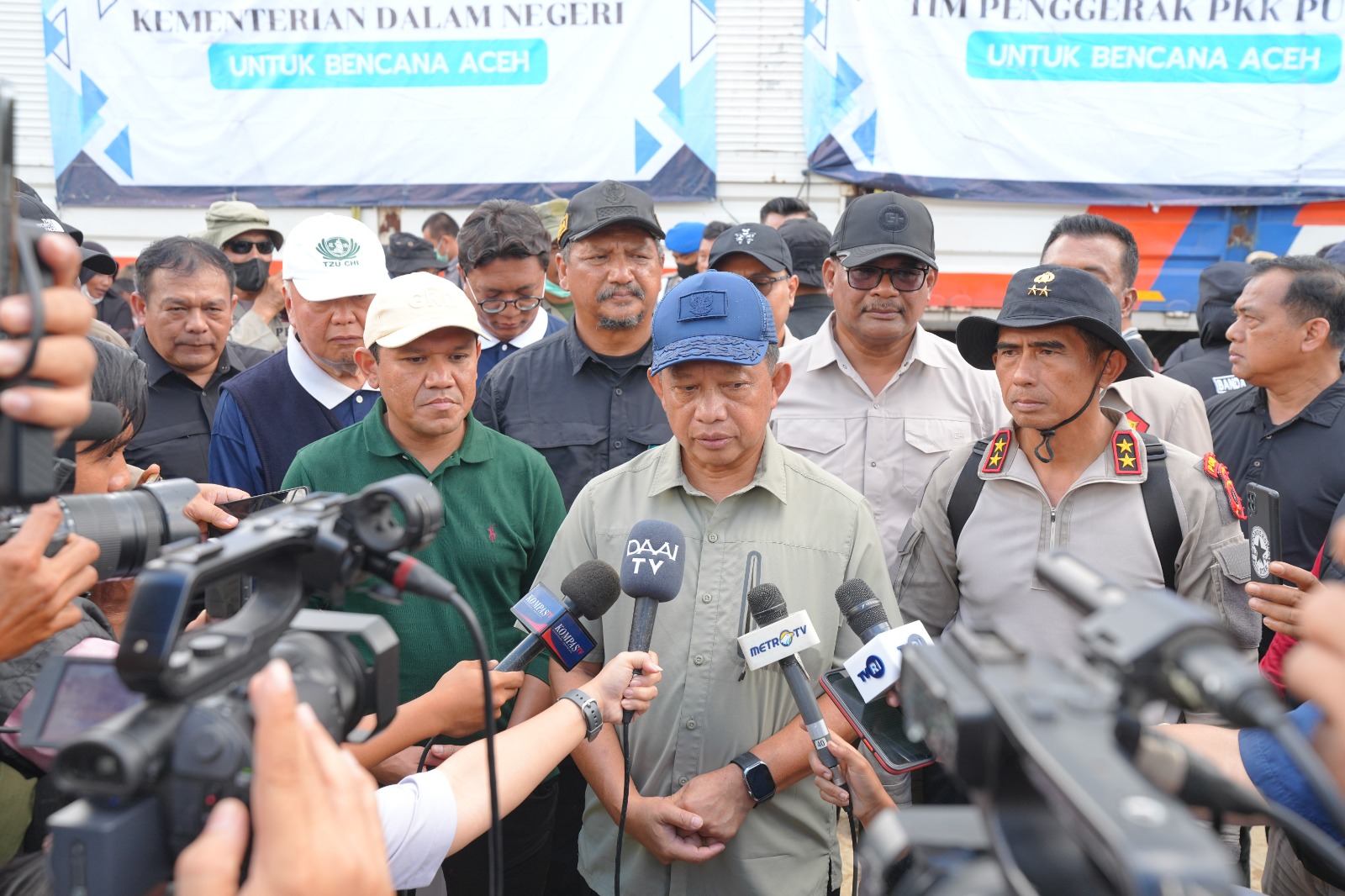 PASCA BENCANA: Menteri Dalam Negeri Tito Karnavian ke sejumlah wilayah terdampak banjir dan longsor di Sumatera
