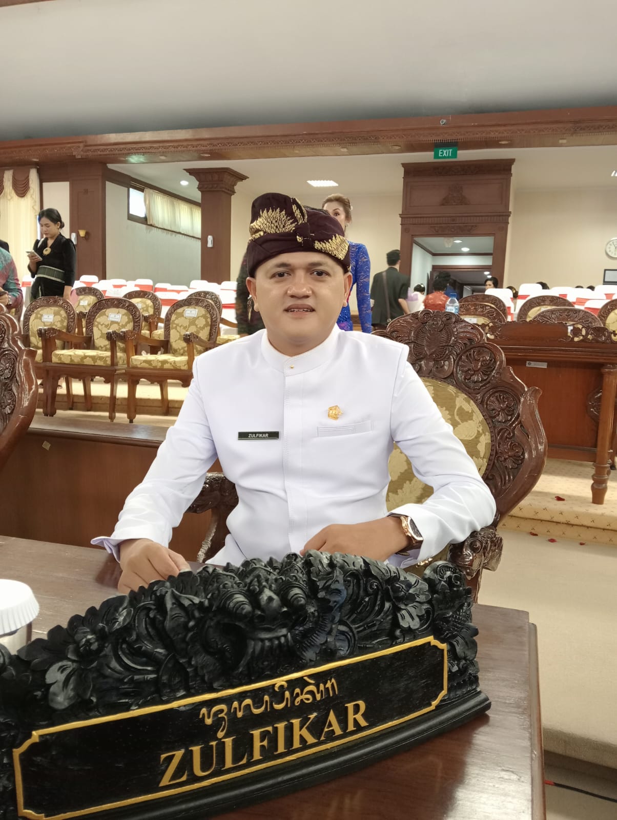 Wakil Koordinator Panitia Khusus (Pansus) Raperda Toko Modern Berjejaring DPRD Bali dari Fraksi Gerindra, Zulfikar Wijaya.