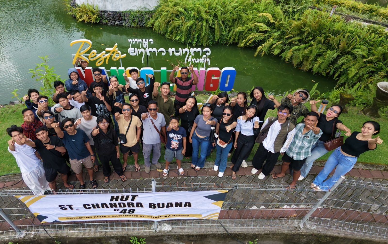 KOMPAK: perayaan HUT ke-48 Sekeha Truna (ST) Chandra Buana yang digelar Sabtu (3/1/2025).