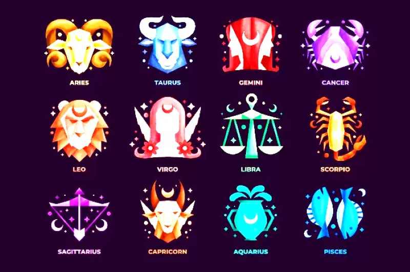 Ilustrasi, zodiak beserta warna kekuatannya. Freepik/ pikisuperstar/JPG.