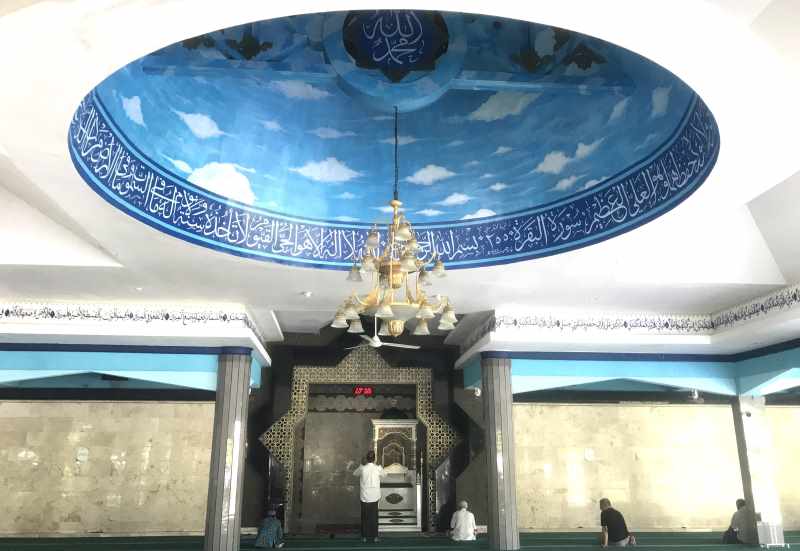 Ilustrasi Masjid Al Ihsaan, Grand Inna Bali Beach, Sanur, Denpasar. (Miftahuddin/Radar Bali)