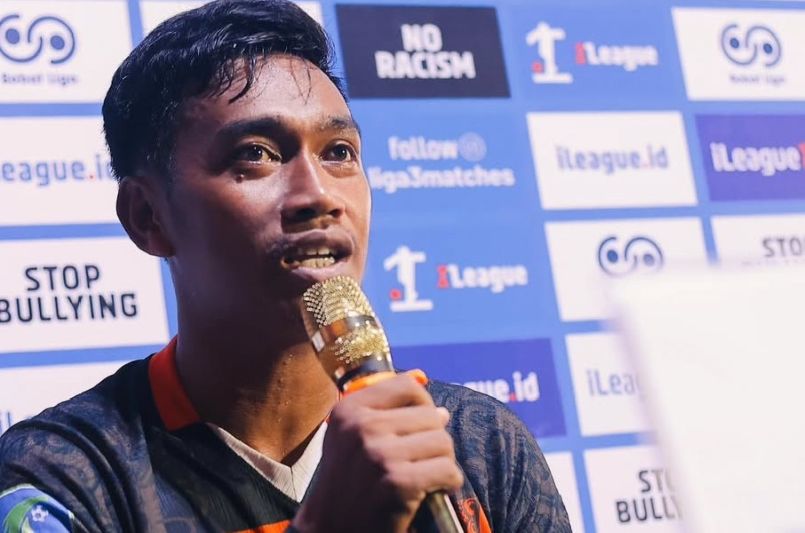 JAGA SPIRIT TIM : Kapten Perseden Denpasar, I Made Anta &ldquo;Mucin&rdquo; Wijaya. (foto:dok.Perseden Denpasar)