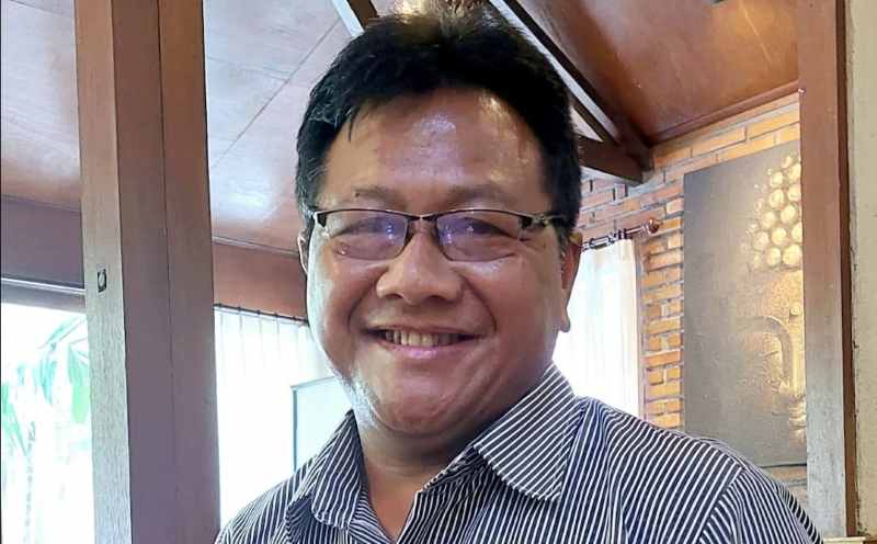 INGATKAN PENTINGNYA PERTANIAN : Akademisi dari Universitas Pendidikan Nasional (Undiknas) Denpasar, Prof. Ida Bagus Raka Suardana. (marsello pampur)