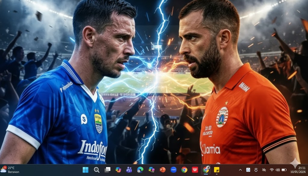 Laga Persib vs Persija juga menjadi ajang adu kreativitas dua pemain naturalisasi timnas, yakni playmaker Persib Thom Haye dan bek Persija Jordi Amat.