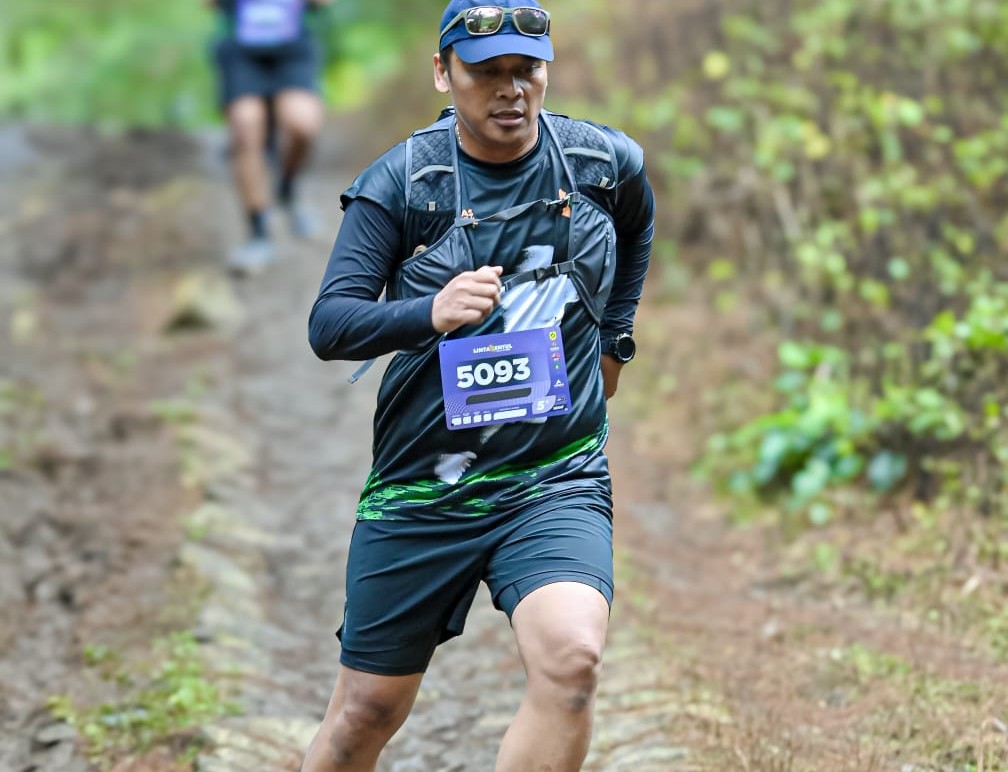 Peserta lari 5KM Lintas Sentul