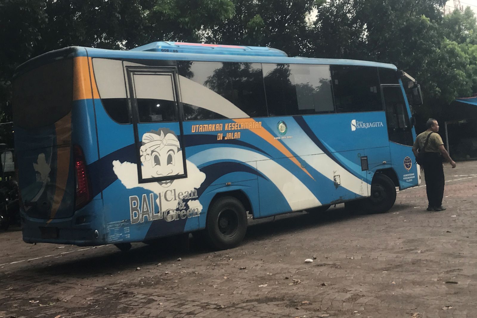 TERKIKIS: Bus Sarbagita milik Pemprov Bali Rute GOR- Gianyar Dihentikan