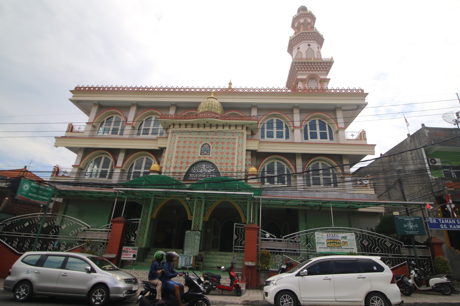 Ilustrasi Masjid Al Huda, Kediri, Tabanan.  (Miftahuddin /Radar Bali)