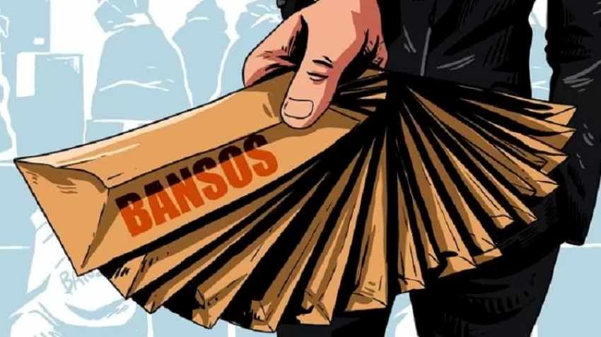 ilustrasi pembagian bantuan sosial. (dok.JawaPos.com)