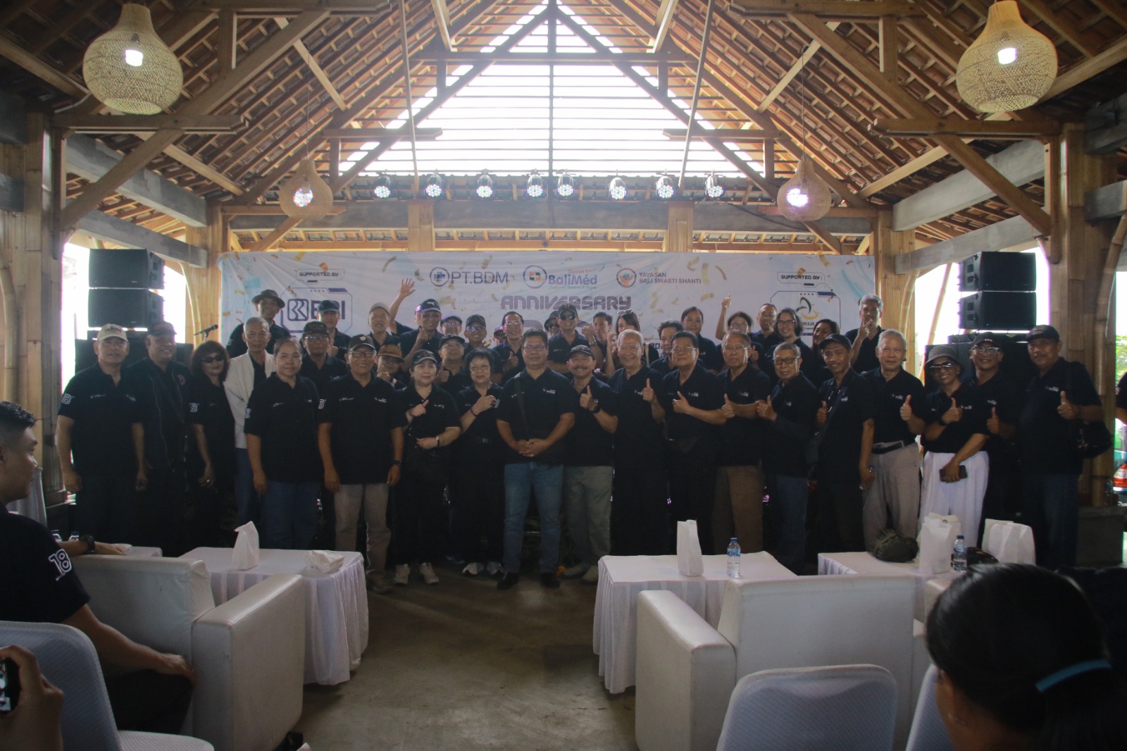 Perayaan puncak HUT Ke-18 RS BaliM&eacute;d Denpasar, pada Sabtu, 11 Januari 2026 di Teba Majalangu, Kesiman.