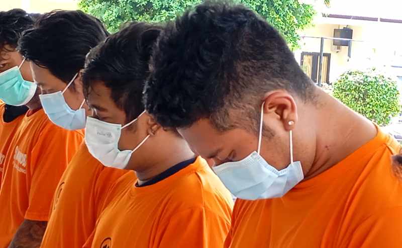 MASUK BUI EMPAT SETENGAH TAHUN: I Made Ari Dwi Krisna alias Krisna. (francelino junior/radar bali)