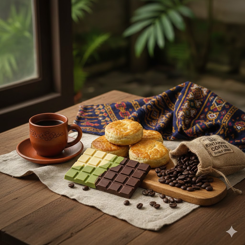 Ilustrasi oleh oleh Bali.