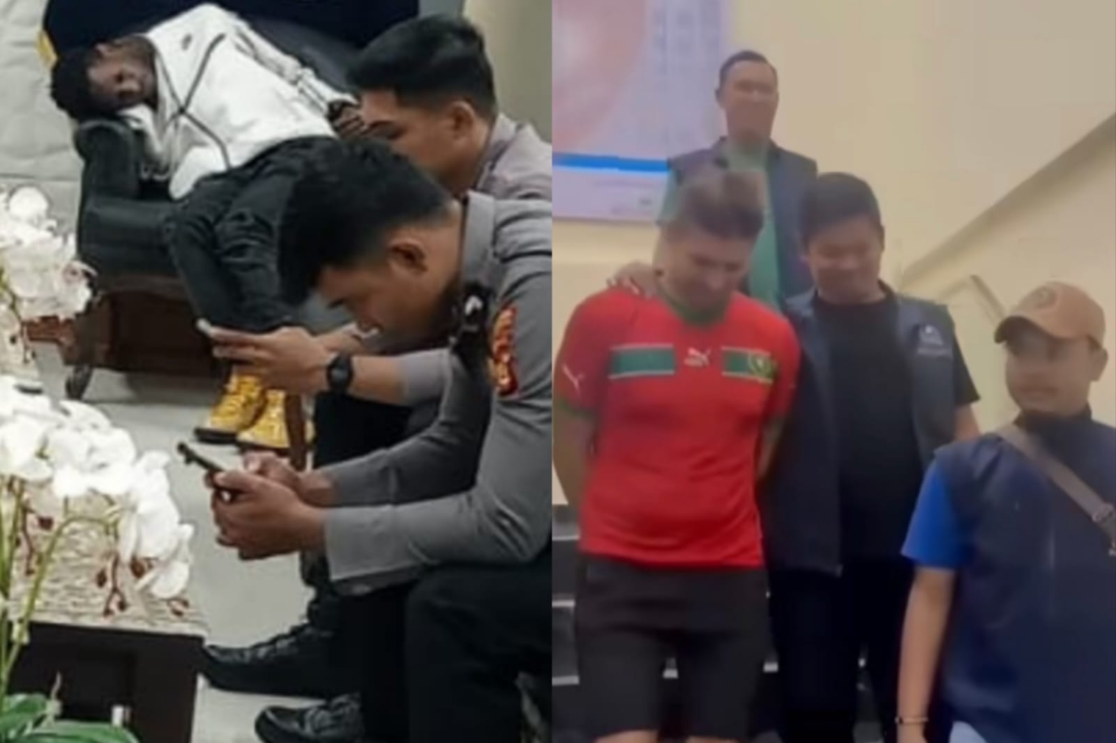 MENYERAH:  diciduk di Kerobokan, Kuta Utara, Badung, Kamis (15/ Pemuda AS bernama Anthony Jamar Prioleau, 20, diamankan Imigrasi, Sabtu (17/01/2026)