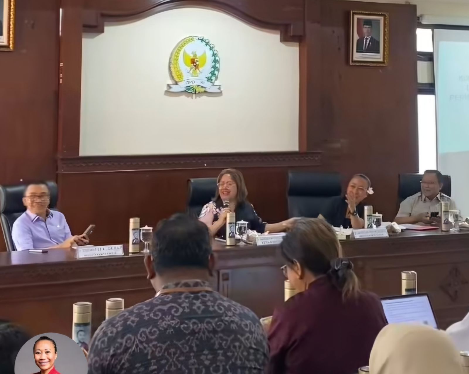 PRIHATIN HUTAN: Komite II DPD RI bersama Pemprov Bali dan pemerintah kabupaten/kota se-Bali bahas risko bencana