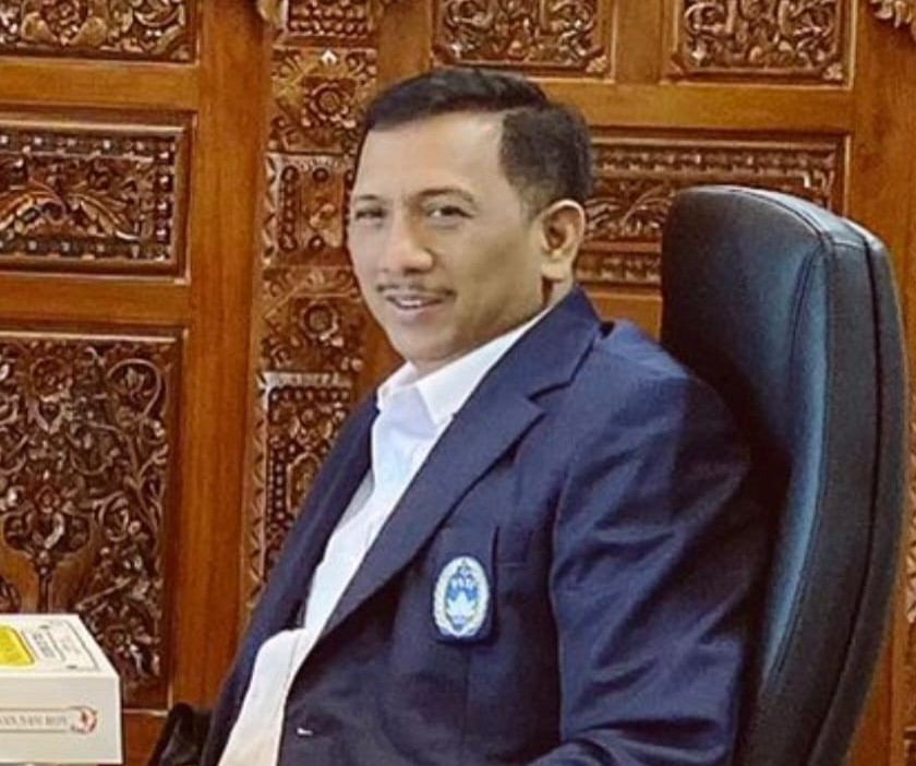 DEMI KEADILAN: Koordinator Tim Advokat I Made Daging dari Berdikari Law Office Gede Pasek Suardika