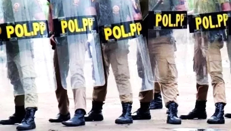ilustrasi Satpol PP. (dok.JawaPos.com)