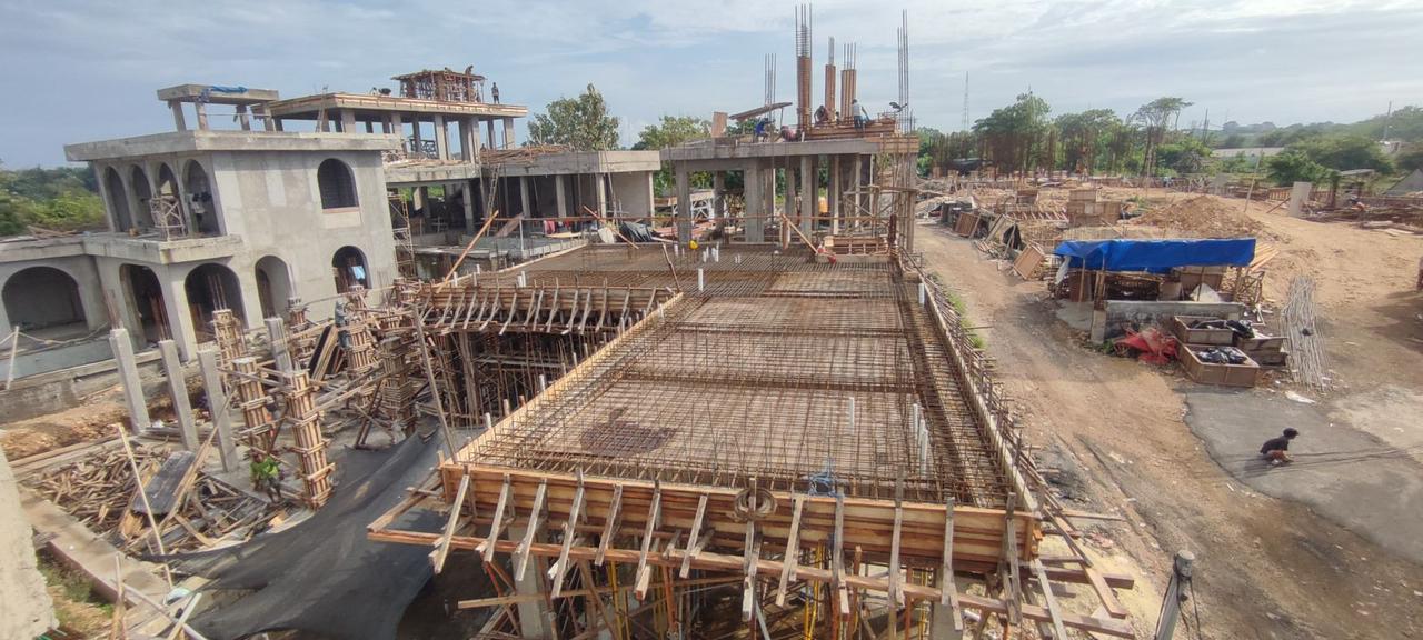 DM Project pekerjaan pembangunan sejumlah vila kawasan Arin Grin, Pecatu, Bali.