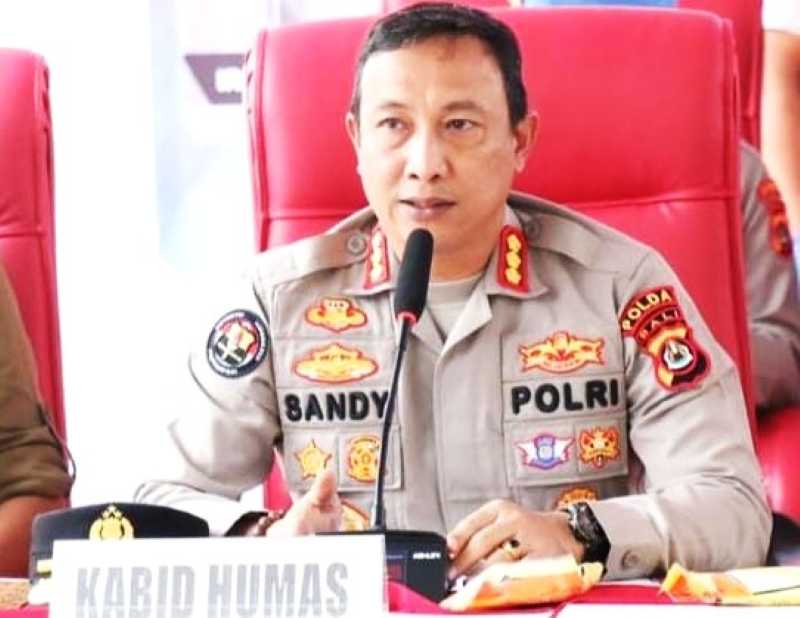 JELASKAN ATURAN PEMBAYARAN : Kabid Humas Polda Bali, Kombes Pol Ariasandy,. (I Wayan Widyantara)