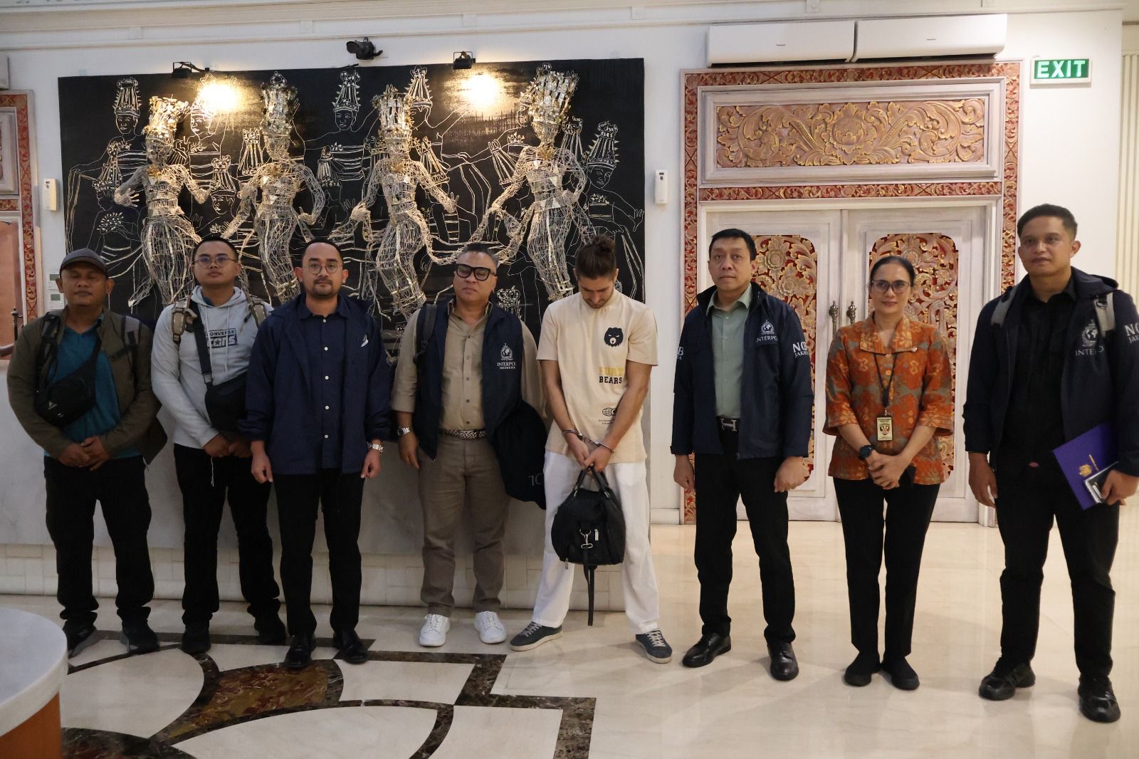 PULANG!: Zuleam Costinel Cosmin, 33, dideportasi, Rabu (21/01/2026) sekitar pukul 00.30 WITA