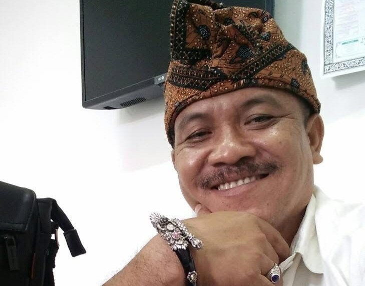 PIMPIN DPD PSI KARANGASEM : I Ketut Badra tak lagi di Partai Golkar.(foto:ist)