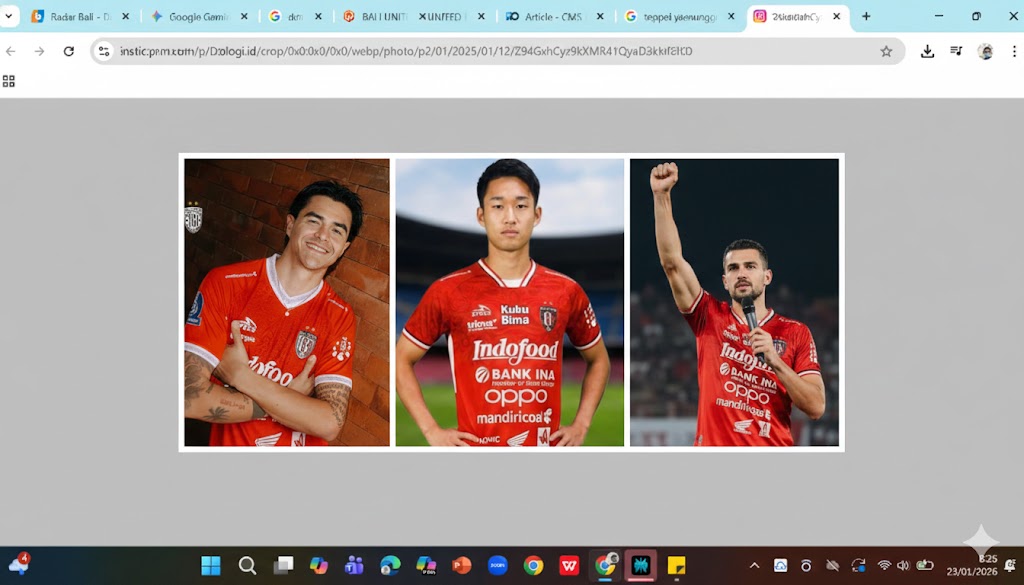 Kiri ke kanan: Diego Campos, Teppei Yachida, Boris Kopitovic.