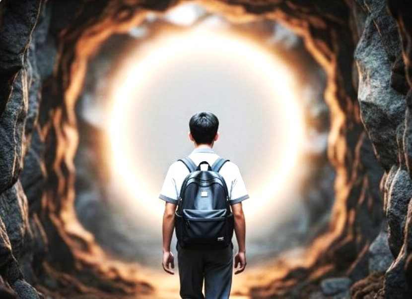 ilustrasi remaja yang menghilang dua bulan (ilustrasi digital gemini/radar bali)