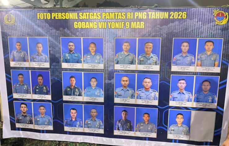 Foto-foto personel Marinir yang dinyatakan hilang saat menjalani pelatihan pra penugasan di kawasan longsor Cisarua, Bandung Barat.