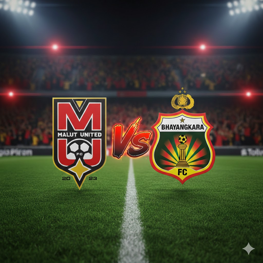 Head to Head, Susunan Pemain, Prediksi Skor, Jadwal Pertandingan, dan Siaran Langsung Malut United vs Bhayangkara FC