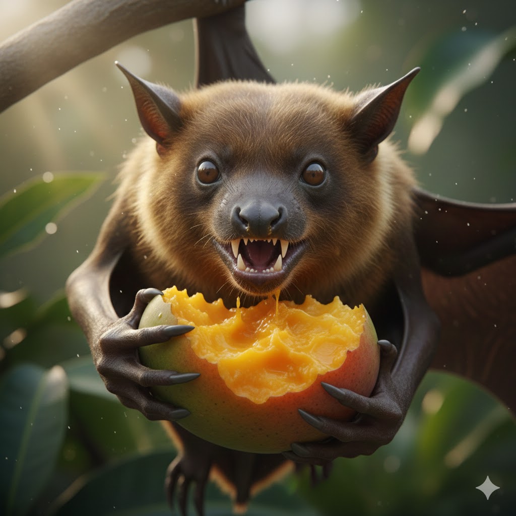 Virus nipah yang mematikan ditularkan melalui liur dan urine kelelawar buah. Pastikan tidak memakan buah bekas gigitan kelelawar dan minum nira mentah dari pohon kelapa atau aren.
