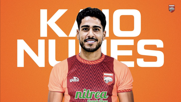 Borneo mendatangkan striker Kaio Nunes dari Klub Al Ahli. Pemain Brasil ini dapat berperan sebagai winger maupun striker.