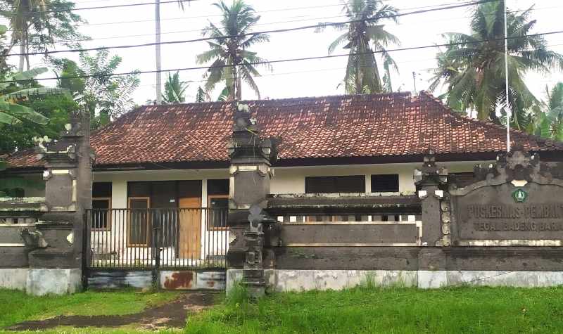 BISA SEMAKIN RUSAK: Pustu di Desa Tegal Badeng Barat,  dalam kondisi tertutup dan seperti bangunan tidak terawat. (M.Basir/Radar Bali)
