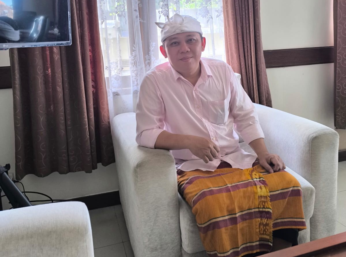 PENGAWASAN: Anggota DPRD Kota Denpasar, Agus Wirajaya