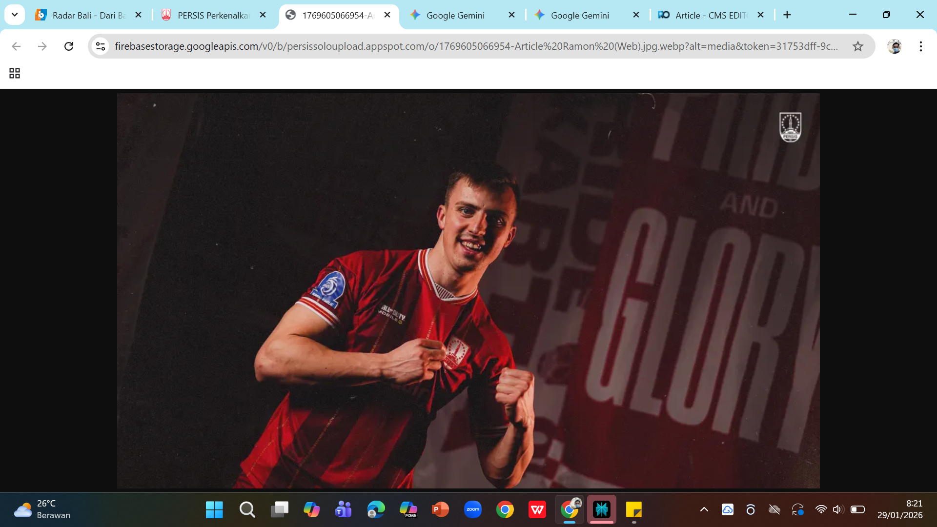 Striker Persis Solo Roman Paparyga