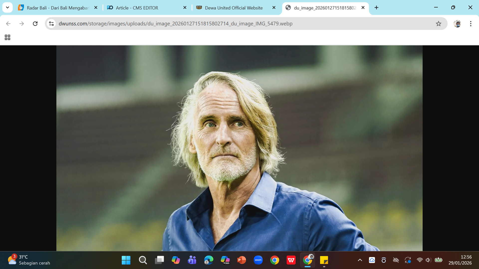 Pelatih Dewa United Jan Olde Riekerink.