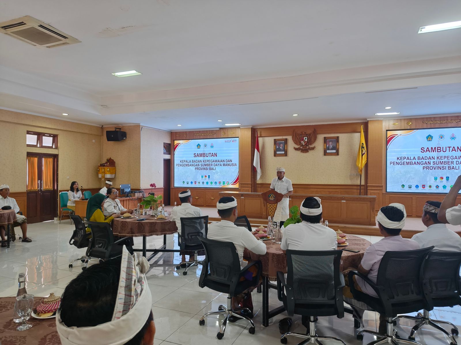 Kepala BKPSDM Provinsi Bali Wayan Budiasa, dalam salah satu kegiatan.