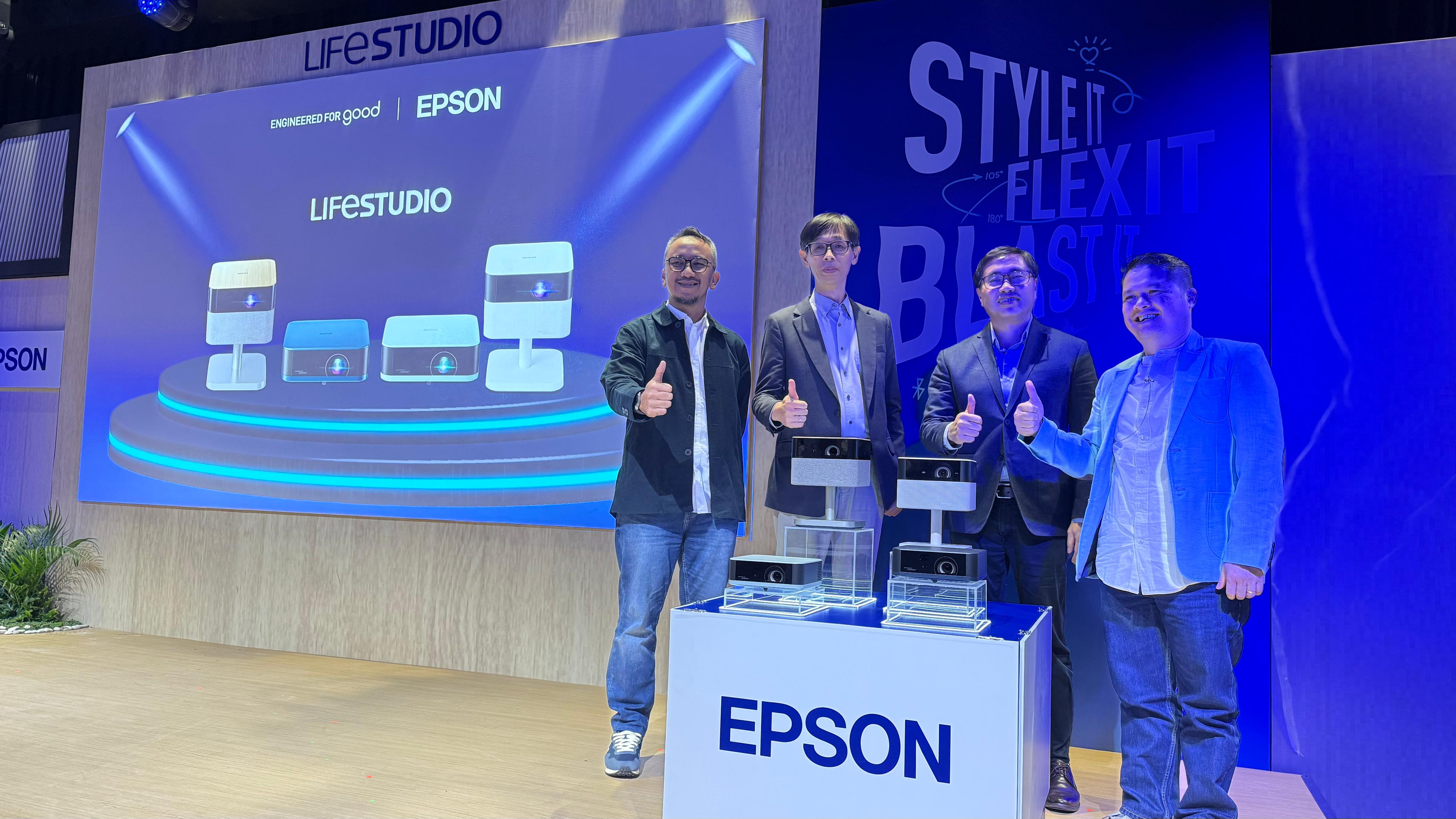 Peluncuran resmi seri Epson Lifestudio Pop dan Flex berlangsung di Ciputra Artpreneur, Jakarta, dengan mengusung tema &ldquo;Style It. Flex It. Blast It.&rdquo;.