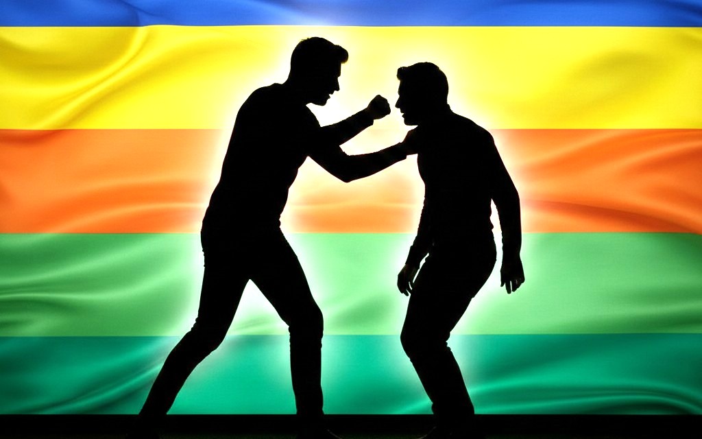 Ilustrasi LGBT pelaku penganiayaan. (gambar digital gemini/radar bali)
