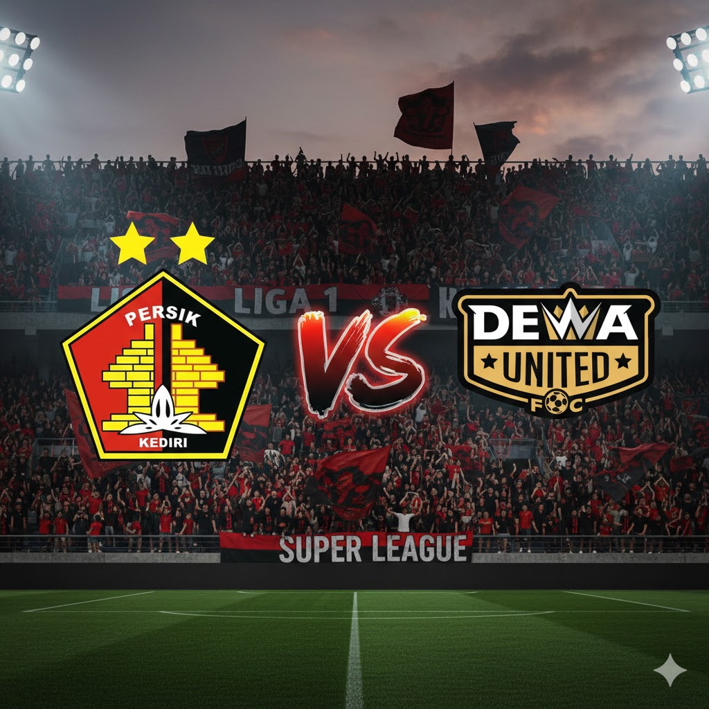 Prediksi Persik vs Dewa United Liga 1 7 Feb 2026. Simak jadwal, H2H, dan link live streaming. Mampukah Macan Putih geser posisi lawan?
