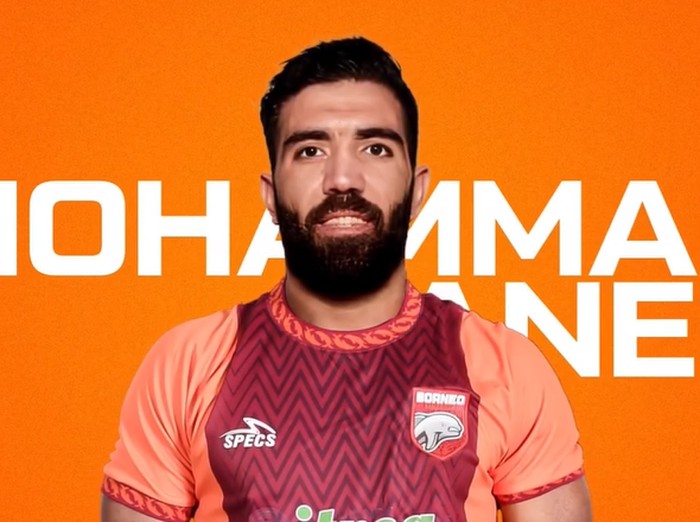 Gelandang bertahan Timnas Suriah Muhammad Anez resmi bergabung dengan Borneo FC.