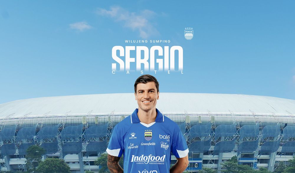 Persib resmi perkenalkan striker baru Sergio Castel menjelang deadline day bursa transfer.