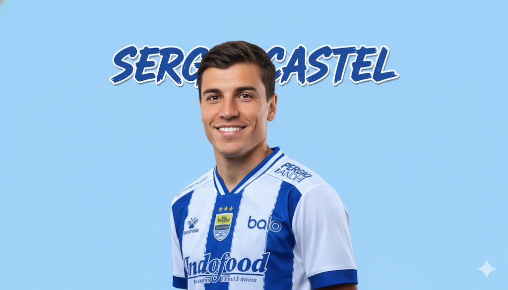 Eks Pemain Atletico Madrid Sergio Castel segera didaftarkan Persib Bandung menjelang penutupan bursa transfer Super League 2025 2026.