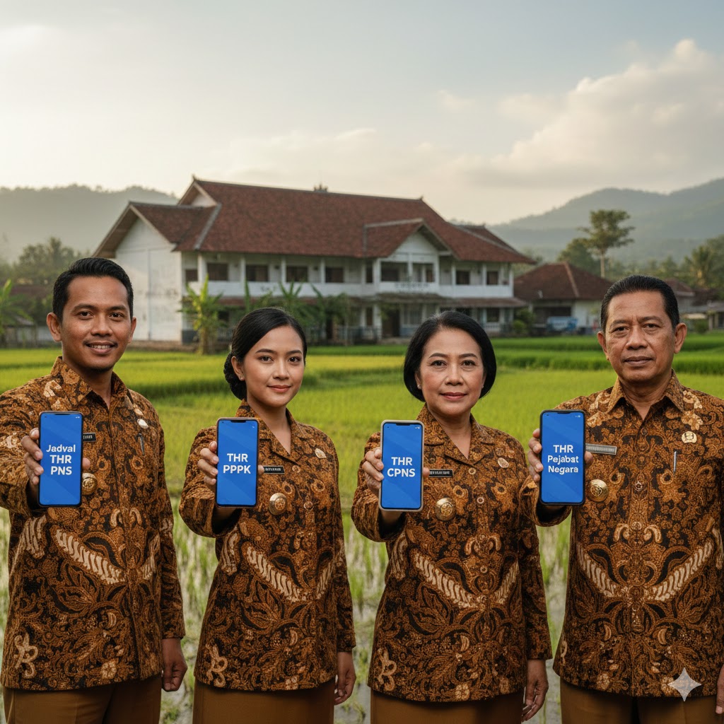 Panduan lengkap THR PNS 2026: Cek jadwal cair, rincian besaran gaji untuk CPNS & PPPK, serta aturan terbaru berdasarkan PP Nomor 11 Tahun 2025.