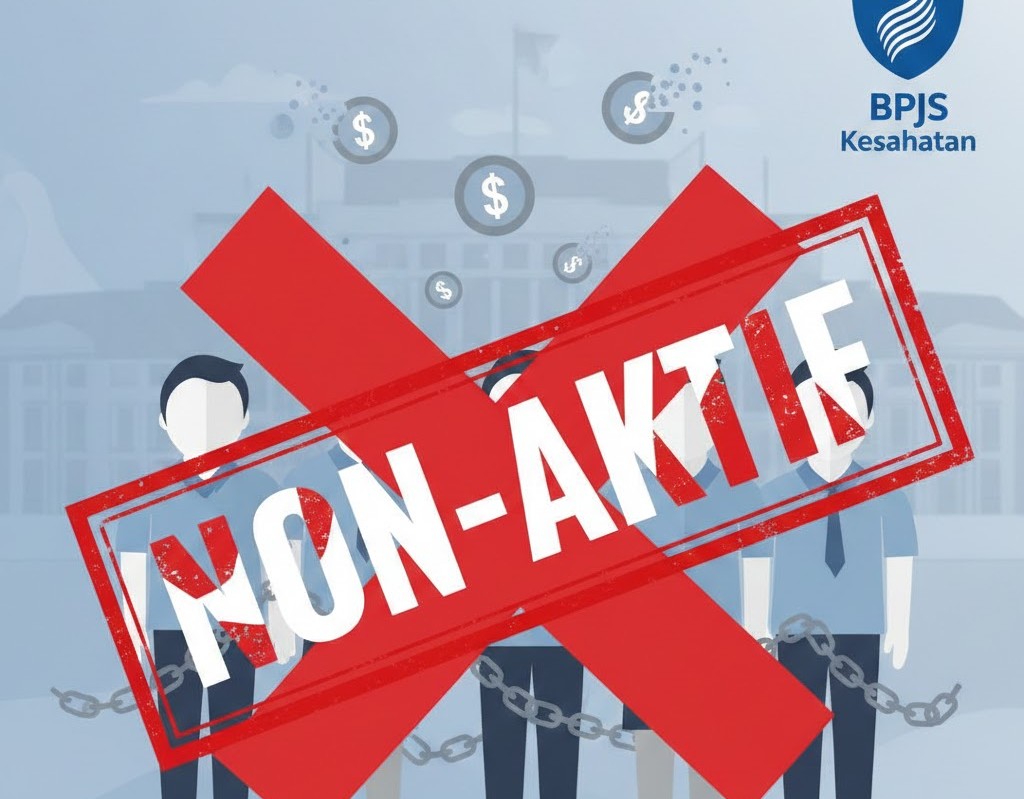 Ilustrasi penonaktifan BPJS kesehatan penerima bantuan iuran