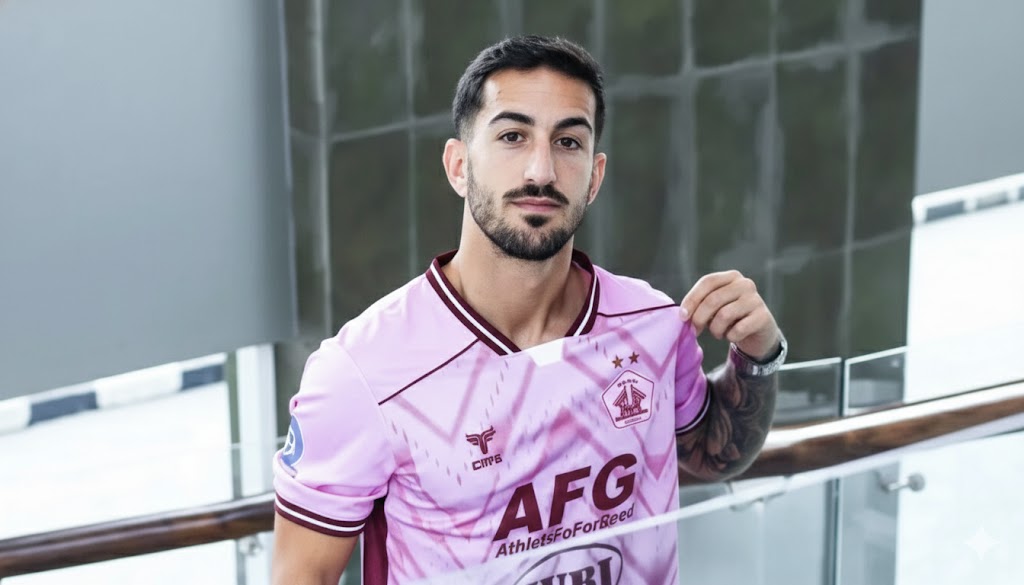 Winger Persik Kediri Ernesto Gomez.
