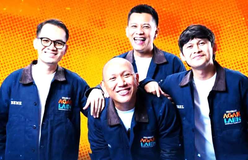 SEJARAH BARU FILM KOMEDI ANAK NEGERI : Film Agak Laen 2: Menyala Pantiku!  Per Sabtu hari ini (14/2/2026). (foto:imajinari.id)