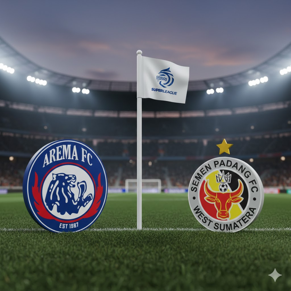 Arema FC mewaspadai kecepatan para pemain baru Semen Padang dalam laga pekan ke-21 BRI Super League 2025 2026 di Stadion Kanjuruhan, Minggu (15/2).