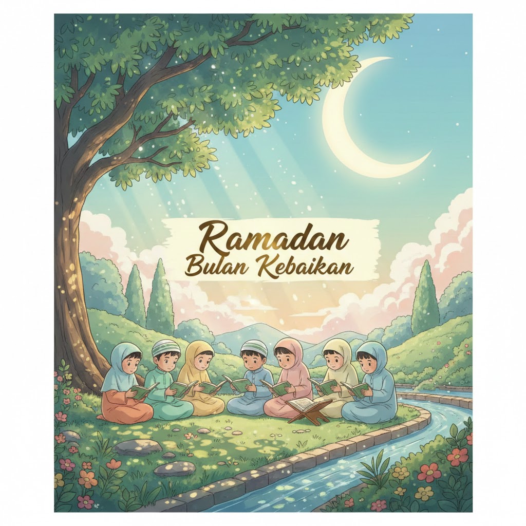 15+ Prompt AI Poster Ramadan 2026: Gaya 3D Pixar, Ghibli, hingga minimalis. Copy-paste untuk desain Pawai Tarhib & konten sosmed estetik!