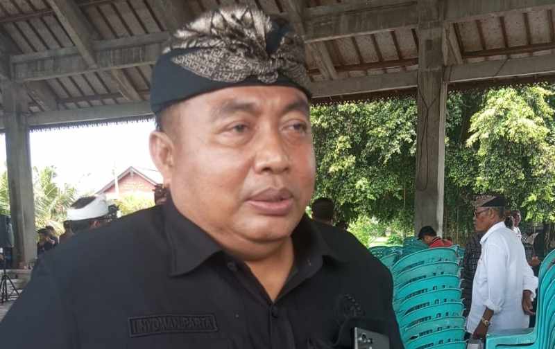 AJAK BERBHINNEKA TUNGGAL IKA : Anggota DPR/MPR RI, Nyoman Parta. (foto:Ib Indra Prasetia/Radar Bali)