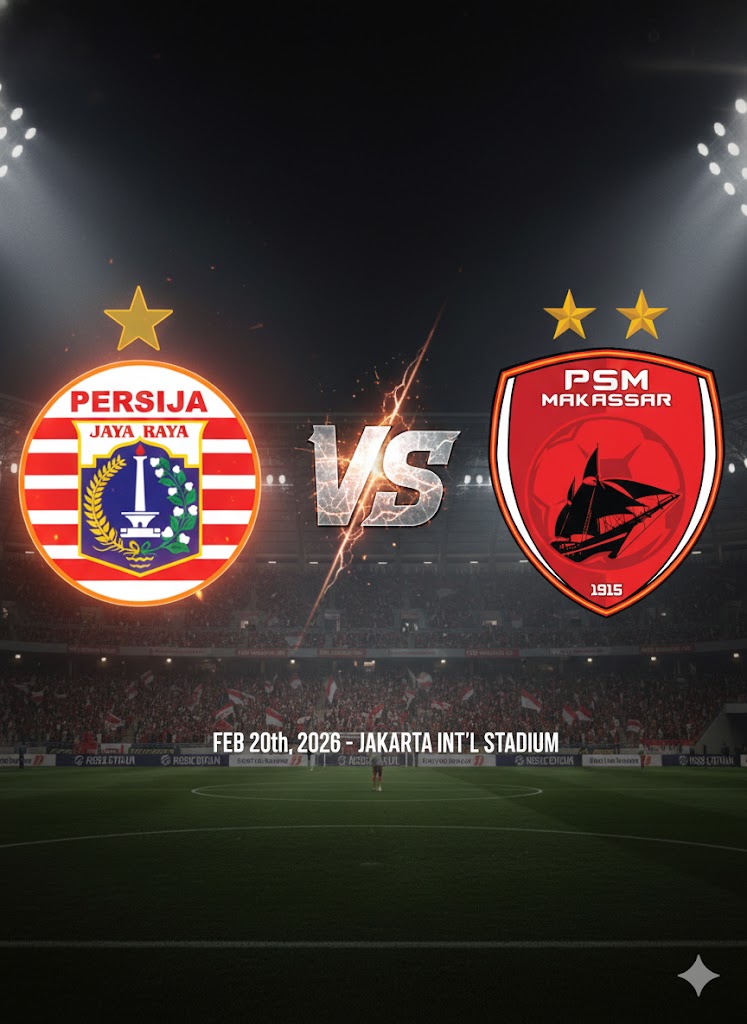 Persija Jakarta siap jamu PSM Makassar di JIS. Shayne Pattynama bidik kemenangan demi pangkas jarak dengan Persib di puncak klasemen liga.